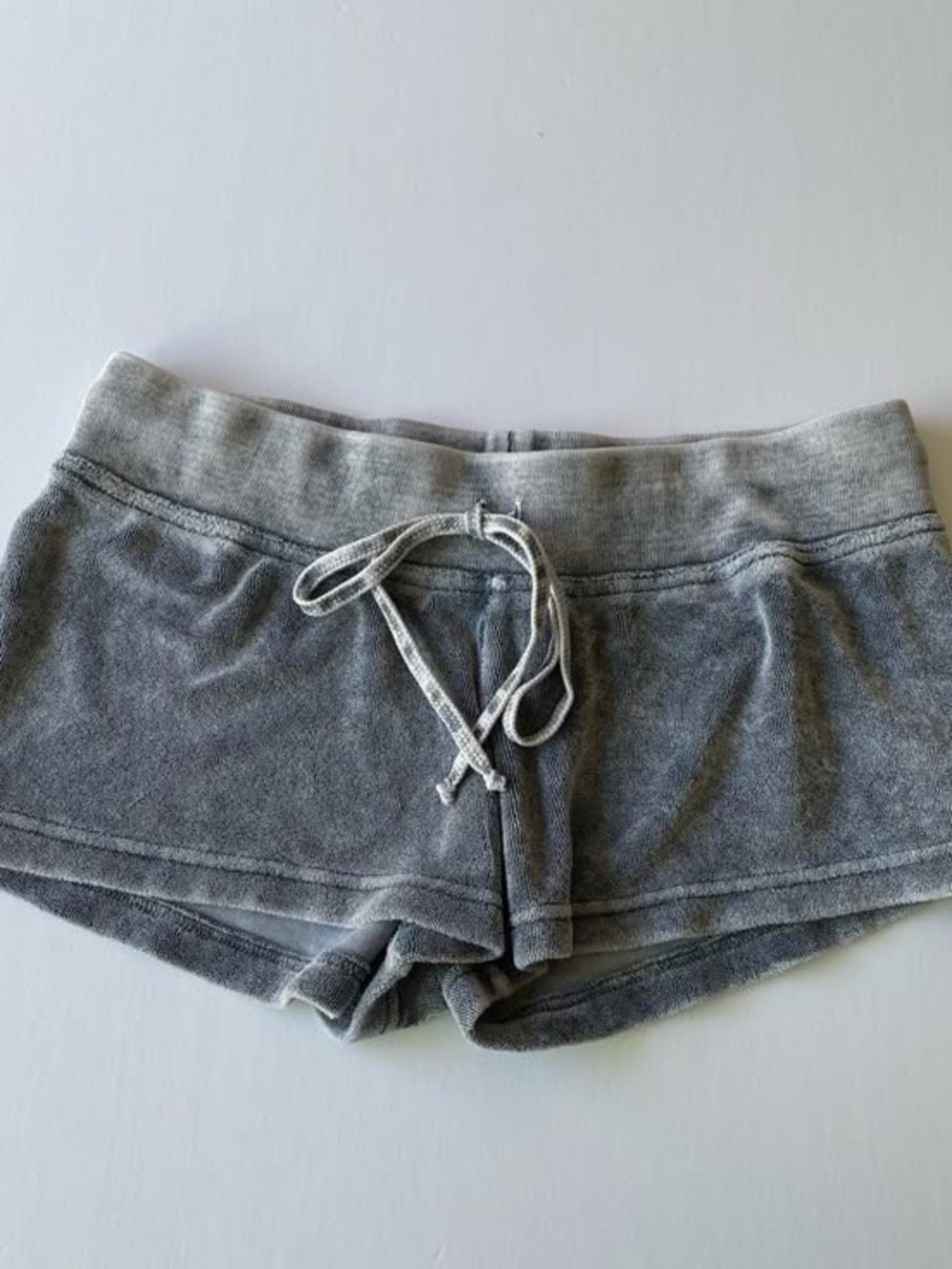 Gray Hardtail Shorts